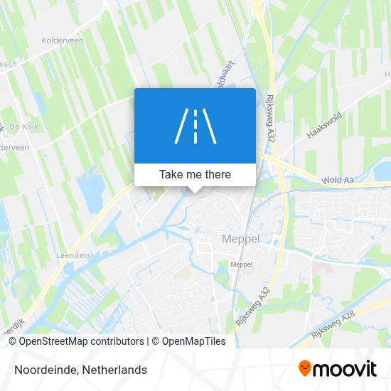 Noordeinde map