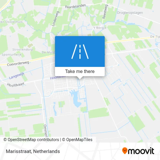 Marisstraat map
