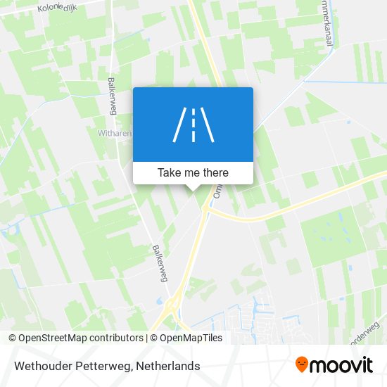 Wethouder Petterweg map