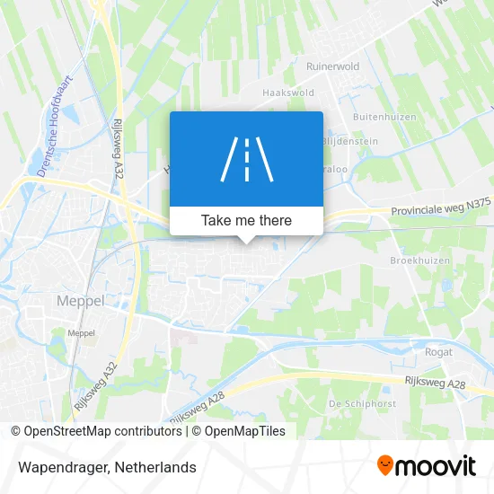 Wapendrager map