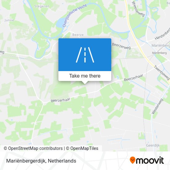 Mariënbergerdijk map