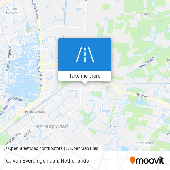 C. Van Everdingenlaan map