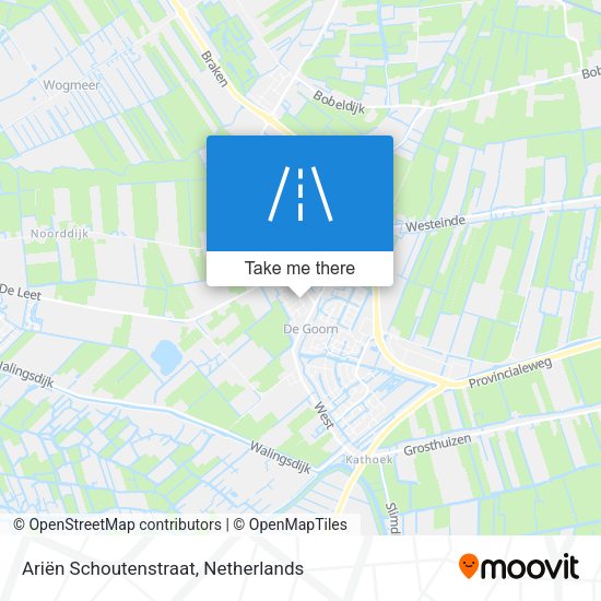 Ariën Schoutenstraat map