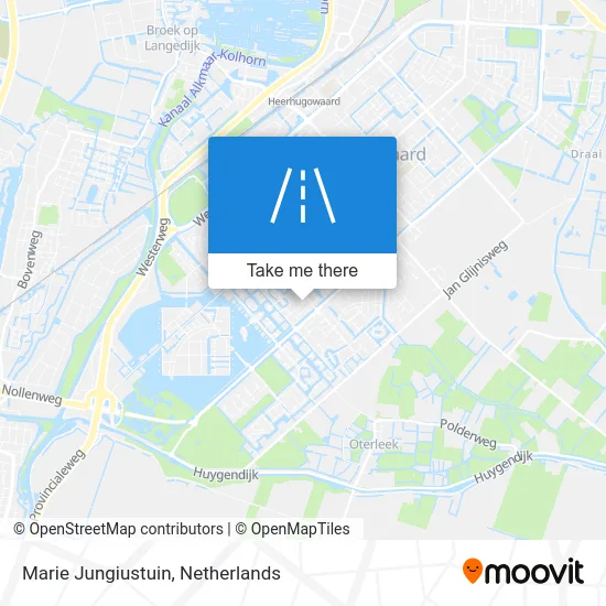 Marie Jungiustuin map