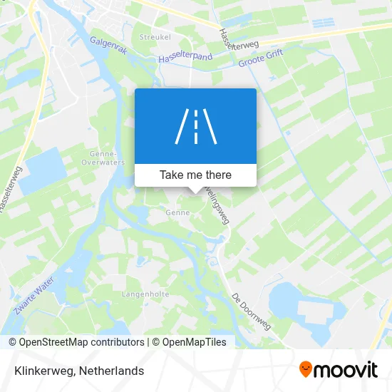 Klinkerweg map