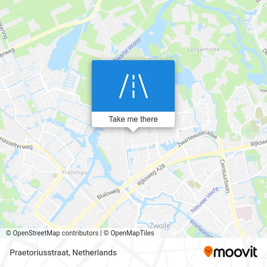 Praetoriusstraat map