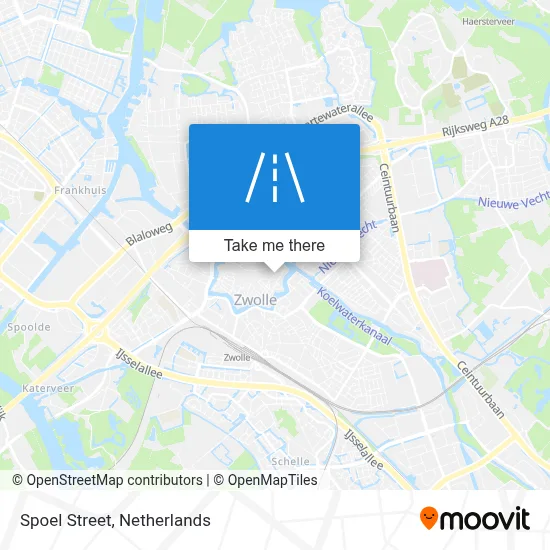 Spoelstraat map