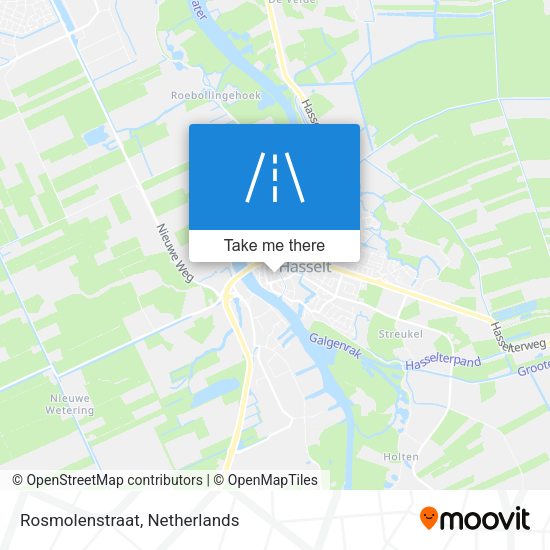 Rosmolenstraat map