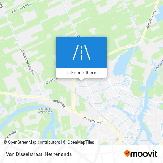 Van Disselstraat map