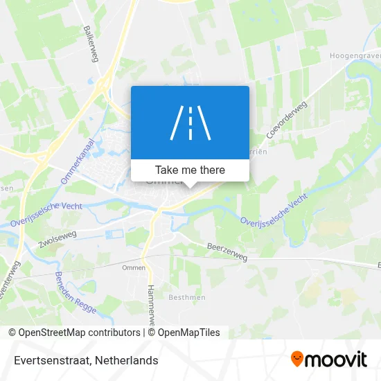 Evertsenstraat map