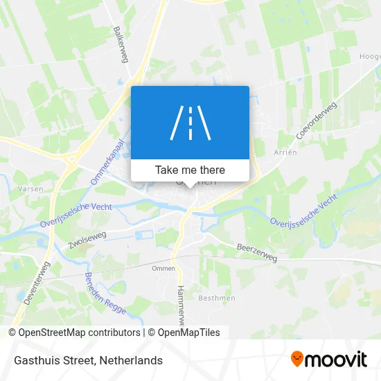 Gasthuisstraat map