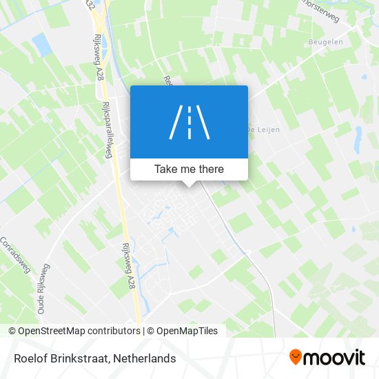 Roelof Brinkstraat map