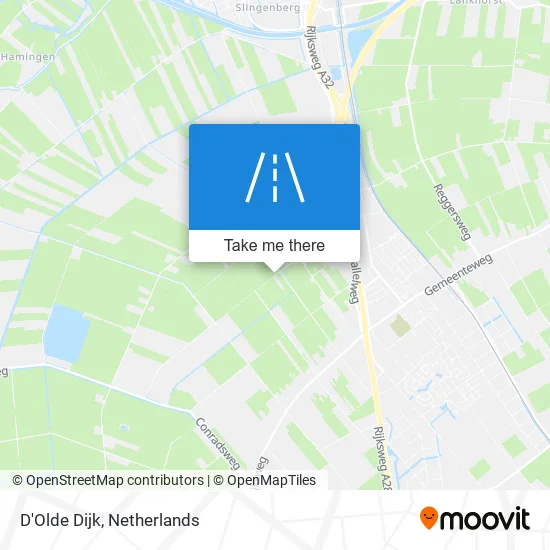 D'Olde Dijk map