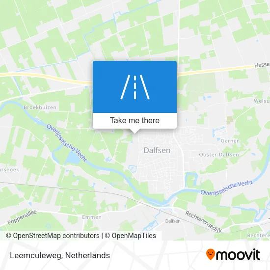 Leemculeweg map