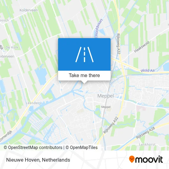 Nieuwe Hoven map