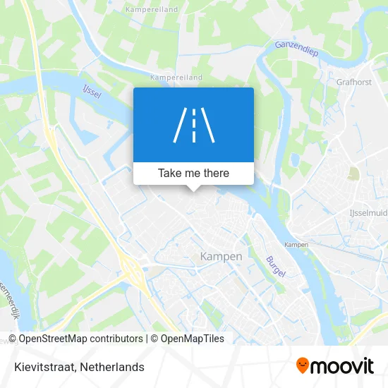 Kievitstraat map