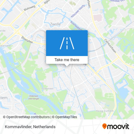 Kommavlinder Karte