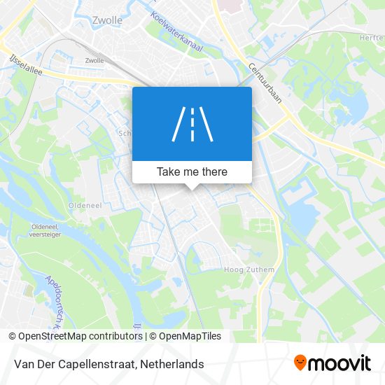 Van Der Capellenstraat map