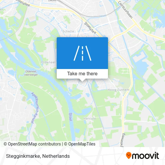 Stegginkmarke map