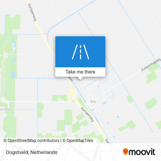 Oogstveld map