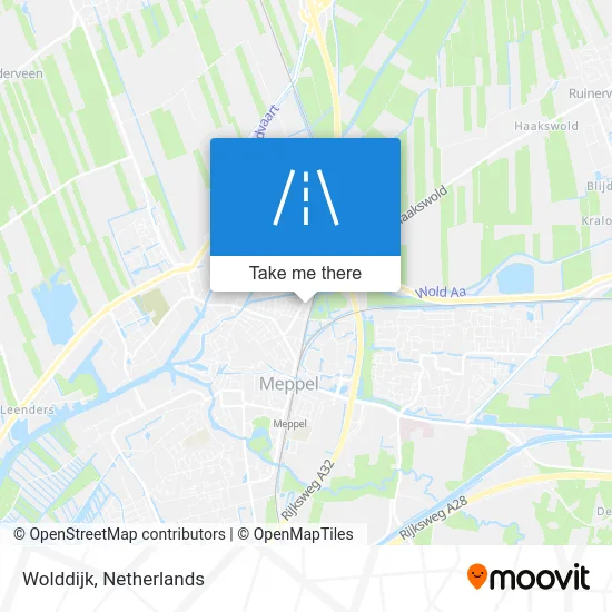 Wolddijk map