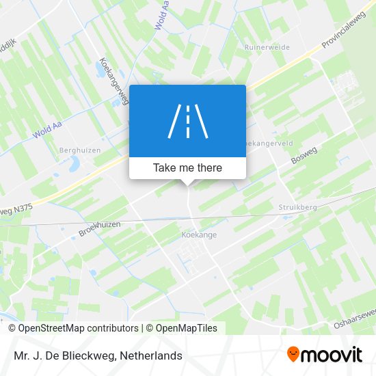 Mr. J. De Blieckweg map