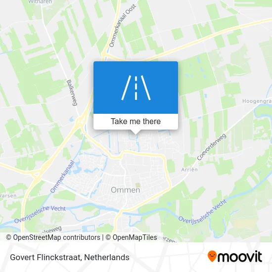 Govert Flinckstraat map