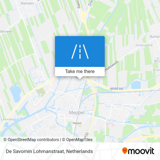 De Savornin Lohmanstraat map