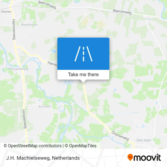 J.H. Machielseweg map