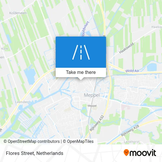 Floresstraat map