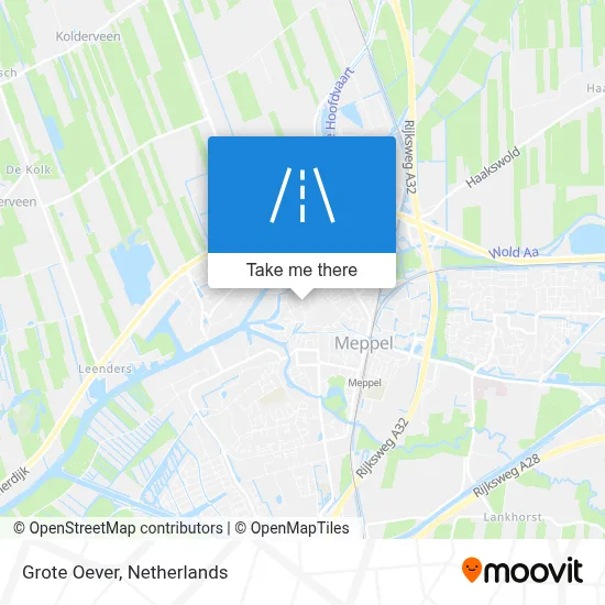 Grote Oever map
