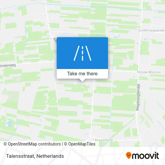 Talensstraat map