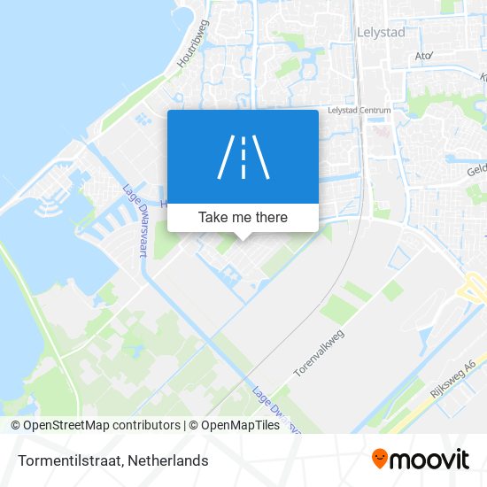 Tormentilstraat map