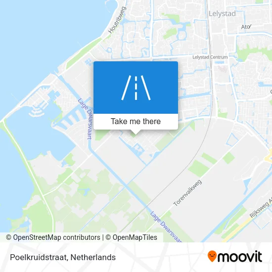 Poelkruidstraat Karte