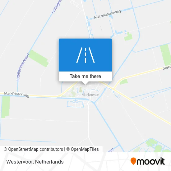 Westervoor map