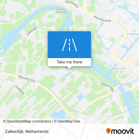 Zalkerdijk map