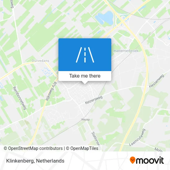 Klinkenberg map