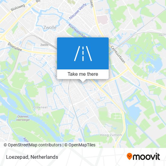 Loezepad map