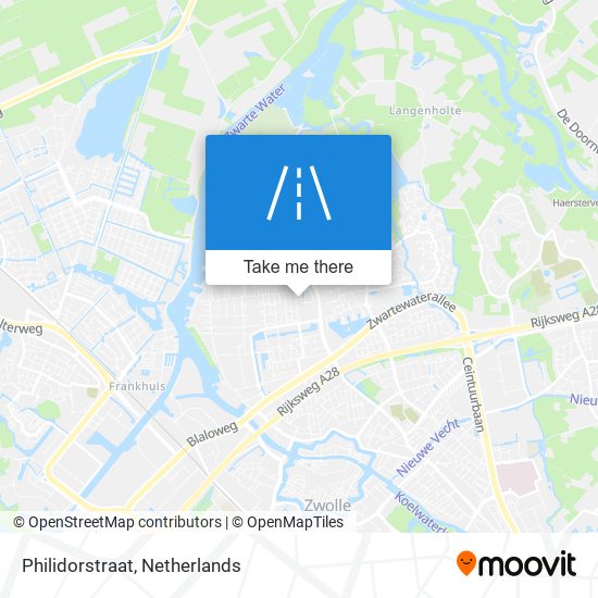 Philidorstraat map