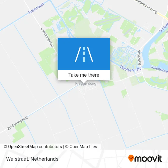 Walstraat map