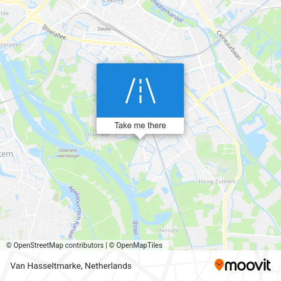 Van Hasseltmarke map
