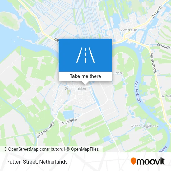 Puttenstraat map