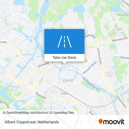 Albert Cuypstraat map