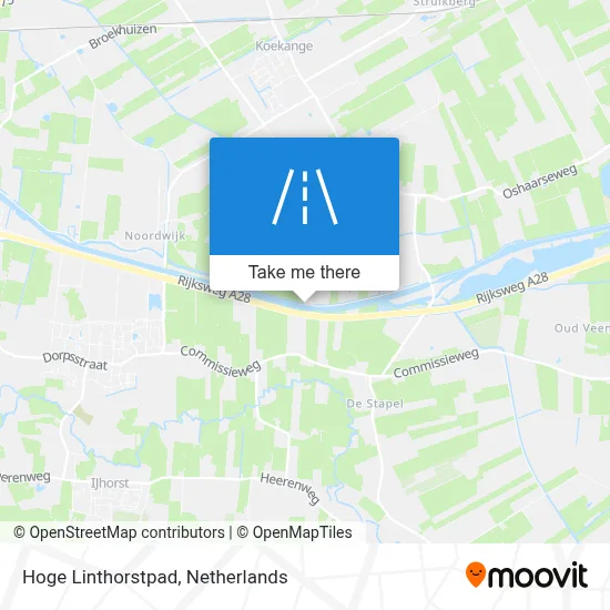 Hoge Linthorstpad map