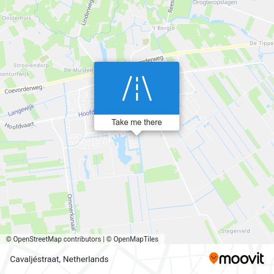 Cavaljéstraat map