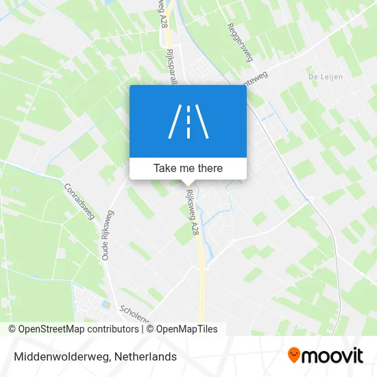 Middenwolderweg map