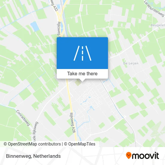Binnenweg map