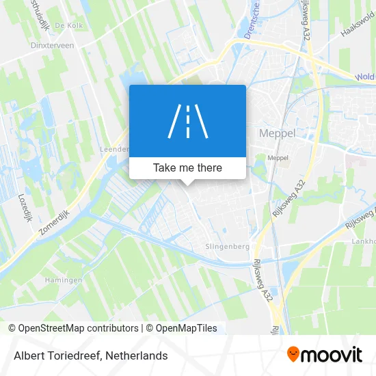 Albert Toriedreef map