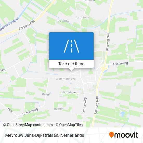 Mevrouw Jans-Dijkstralaan map