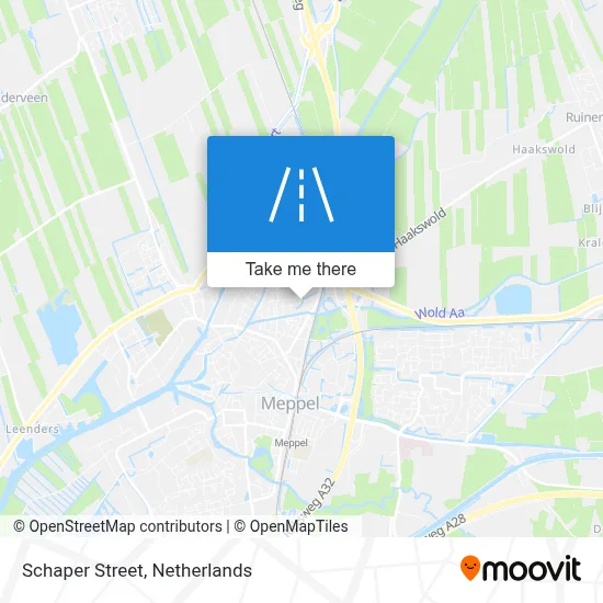 Schaperstraat map